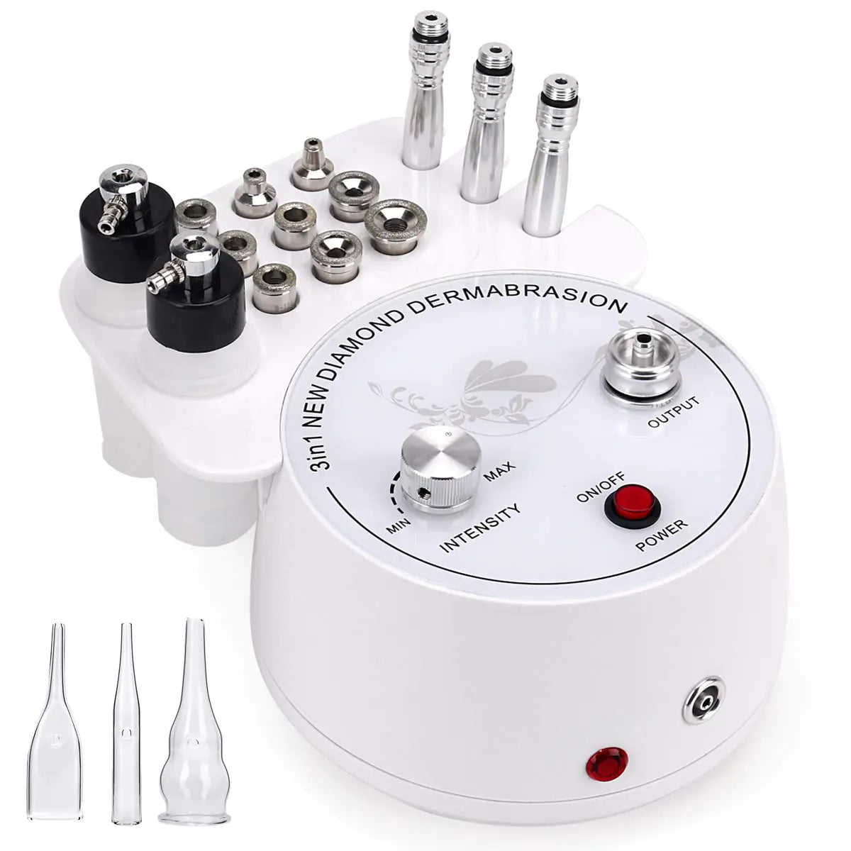 【3 IN 1 】Microdermabrasion Machine Beauty Star Professional Diamond Dermabrasion Facial Devices at Home